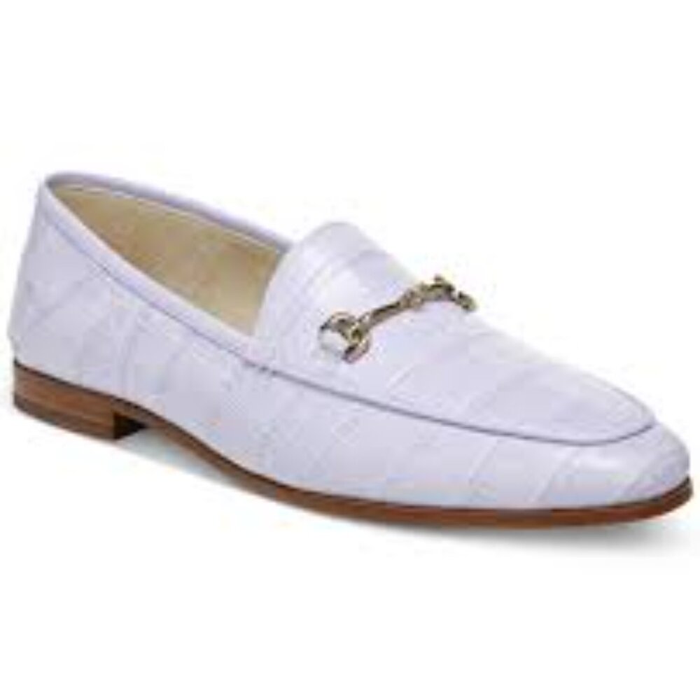 Sam Edelman Loraine Bit Loafer. Sz 7.5M. Misty Lilac, crocodile prnt. Never worn - Picture 7 of 14